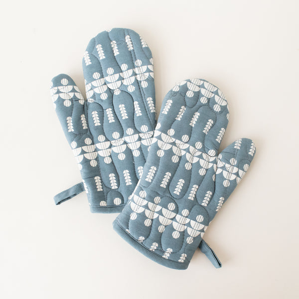 Oven Mitts Set- Kenyan materials and design for a fair trade boutique
