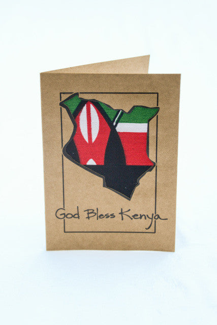 Kenya Card - Kenyan materials and design for a fair trade boutique