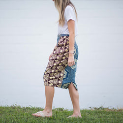 Lapa Pencil Skirt - Kenyan materials and design for a fair trade boutique