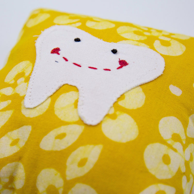 Tooth Pillow - Kenyan materials and design for a fair trade boutique