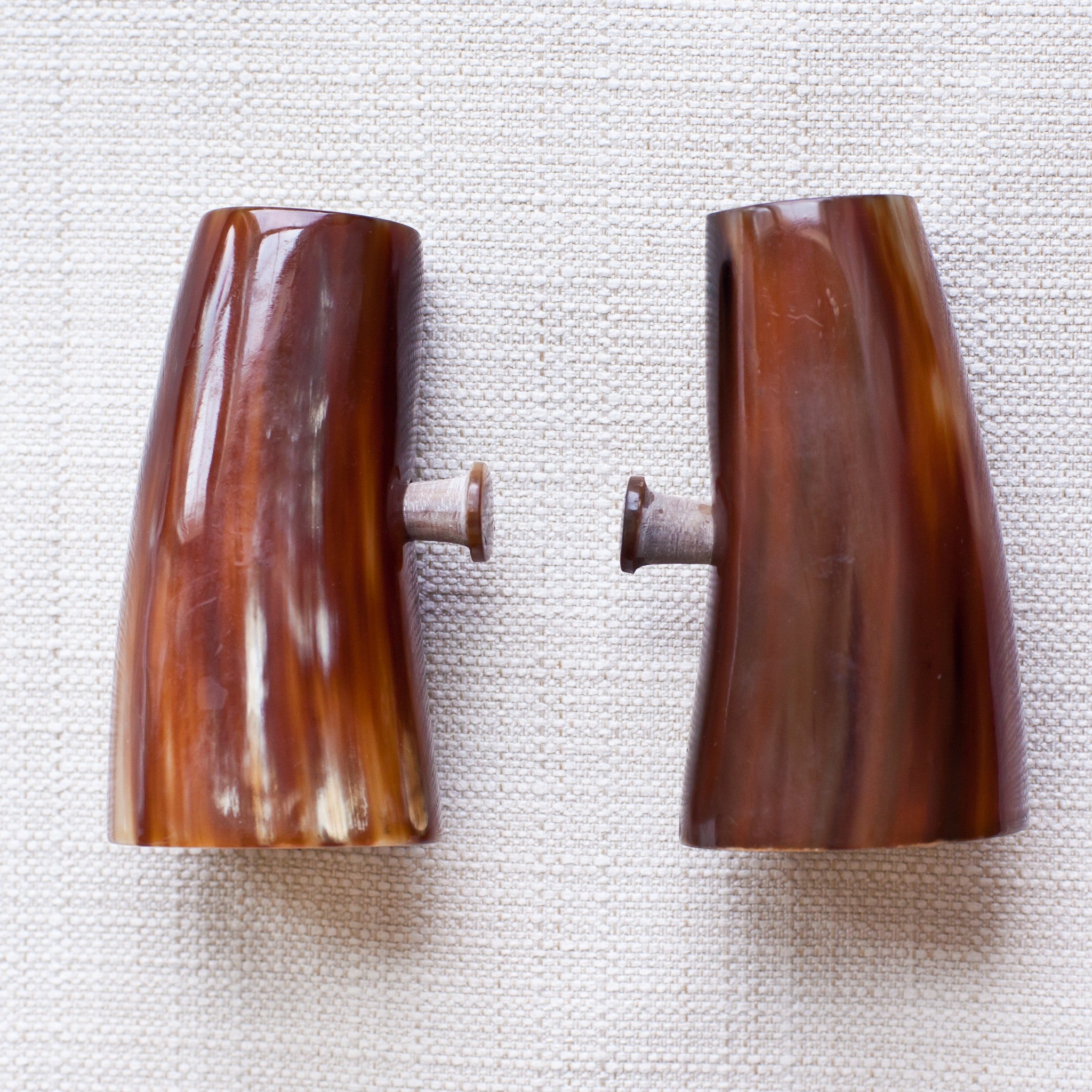 Horn Salt & Pepper Shakers - Kenyan materials and design for a fair trade boutique