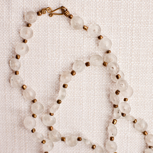 Glass Lace Strand - Kenyan materials and design for a fair trade boutique